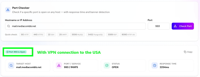 mediacombb Open (VPN to USA)