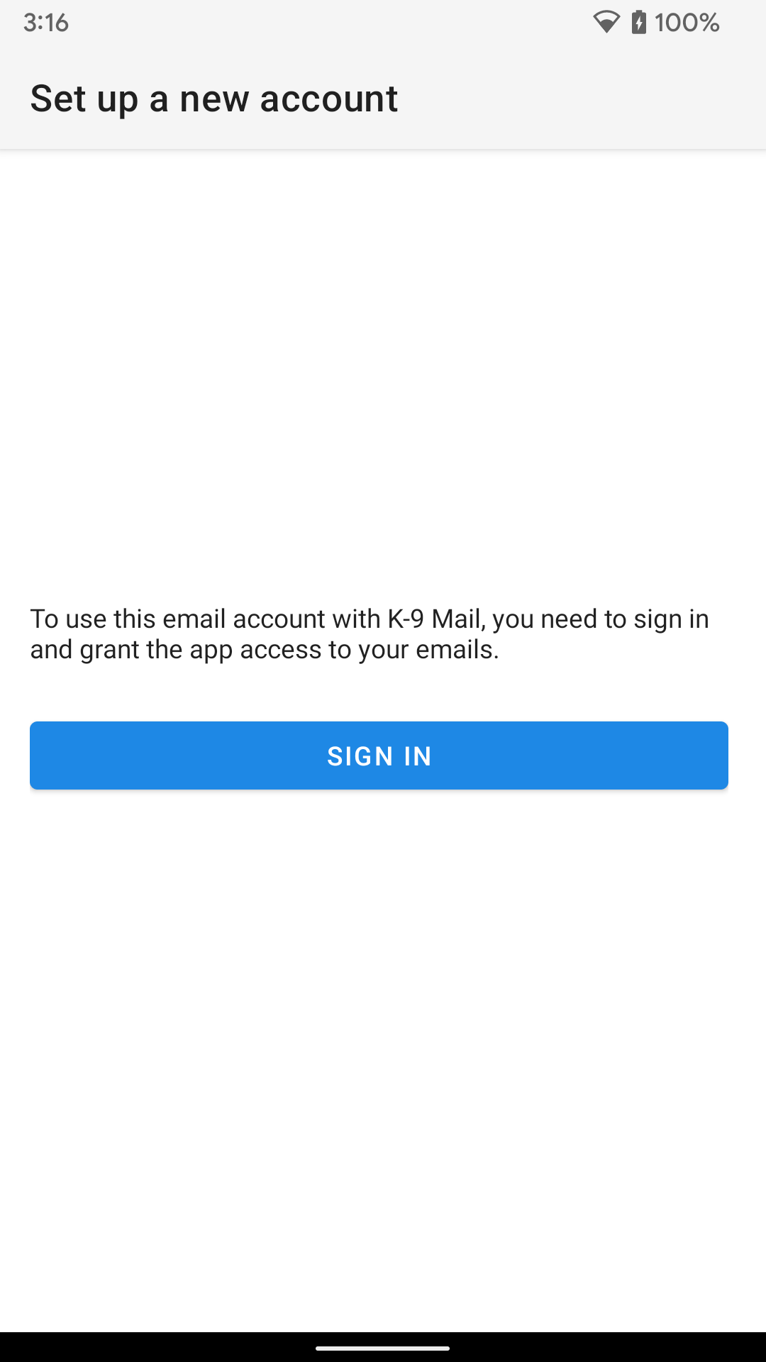 Setting up a Yahoo email account 